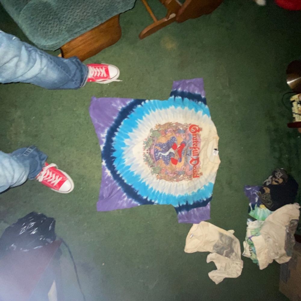 Liquid blue an other Grateful Dead (>);}vintage tye  dyes - Picture 2 of 4